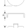 Isotopic dimension drawing of Rubber Hanger RHM