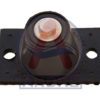 HVAC rubber mount black with square base